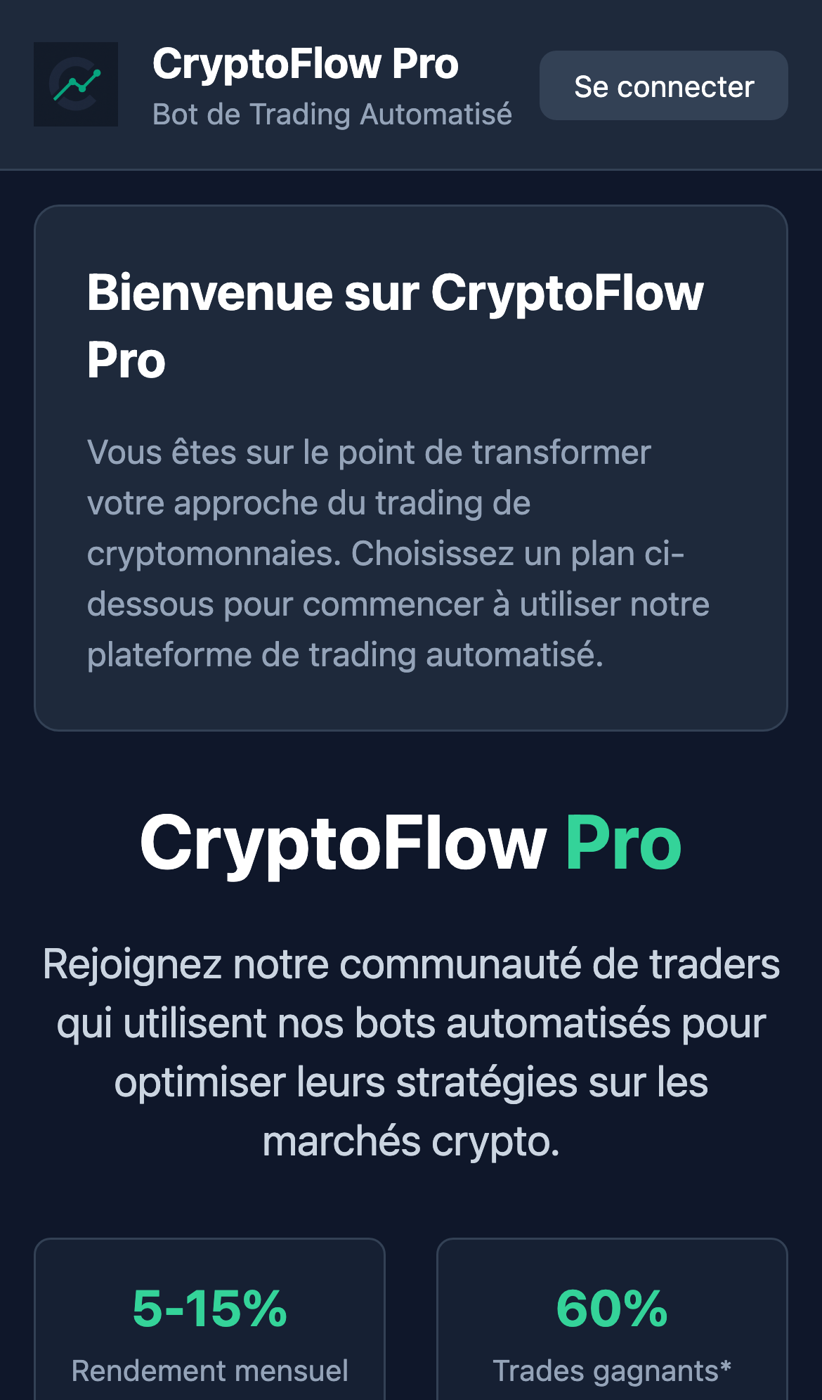 CryptoFlow Pro